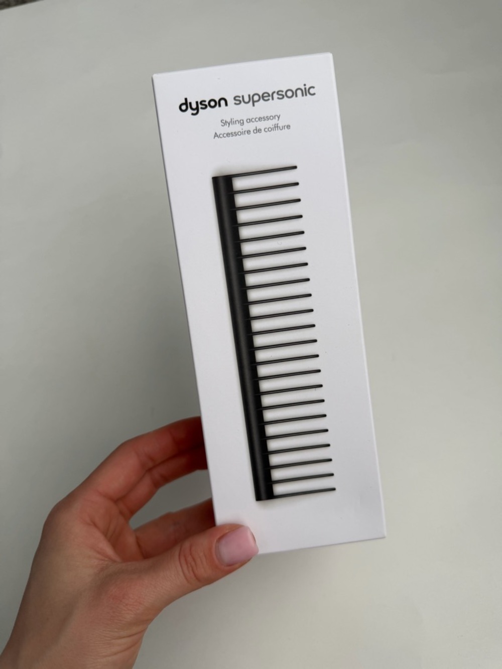 Dyson White Detangling Comb Accessory
